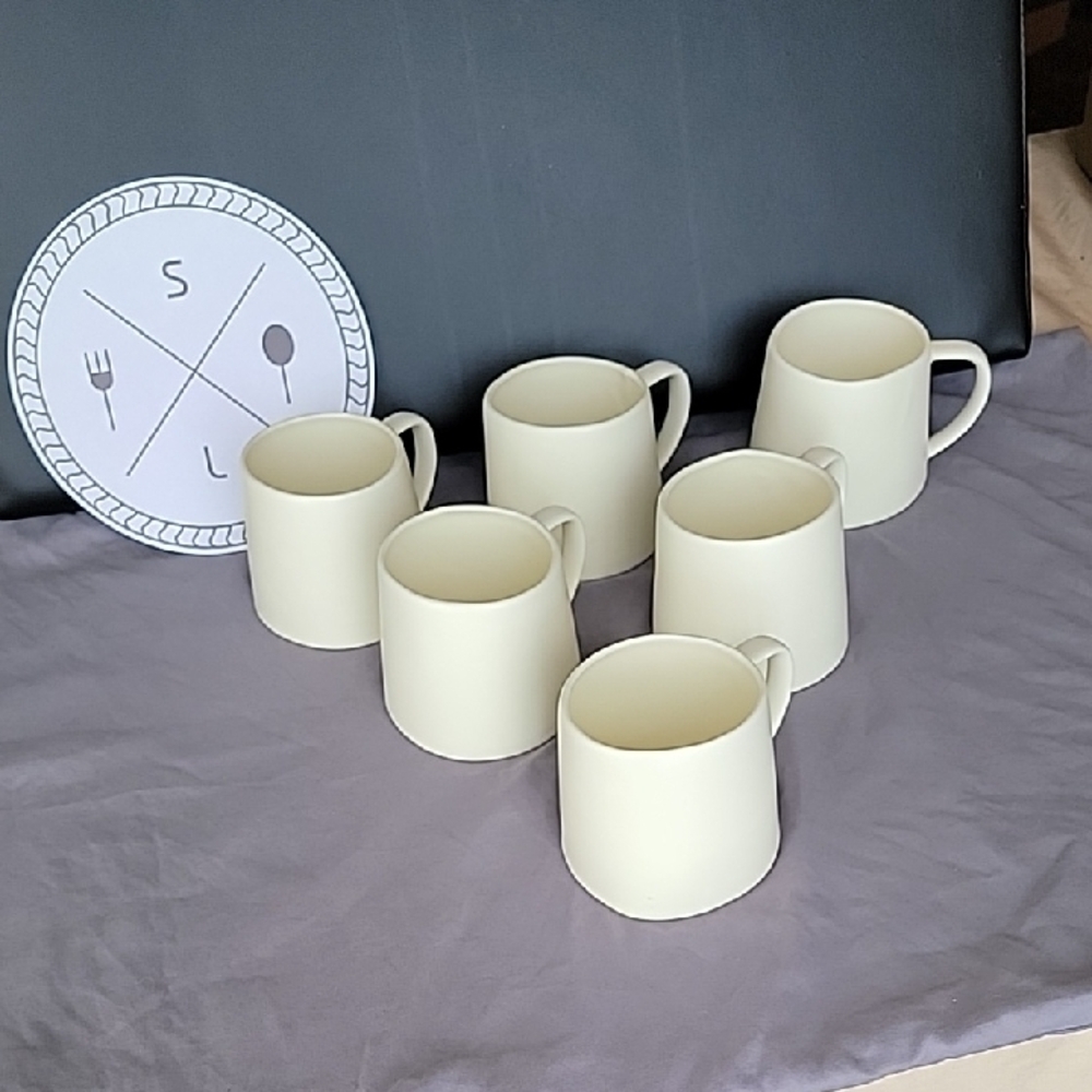 Porcelain Mug Set Of 6